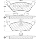 Purchase Top-Quality Rear Ceramic Pads by CENTRIC PARTS - 103.08580 pa1