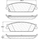 Purchase Top-Quality Rear Ceramic Pads by CENTRIC PARTS - 103.11940 pa4