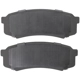 Purchase Top-Quality QUALITY-BUILT - 1000-0606C - Rear Disc Brake Pad Set pa2