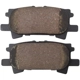 Purchase Top-Quality QUALITY-BUILT - 1000-0996C - Rear Disc Brake Pad Set pa3