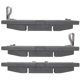 Purchase Top-Quality QUALITY-BUILT - 1000-1275C - Rear Disc Brake Pad Set pa2