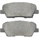 Purchase Top-Quality QUALITY-BUILT - 1000-1284C - Rear Disc Brake Pad Set pa4