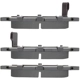 Purchase Top-Quality QUALITY-BUILT - 1000-1423C - Rear Disc Brake Pad Set pa4