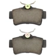 Purchase Top-Quality QUALITY-BUILT - 1001-0627C - Rear Disc Brake Pad Set pa2