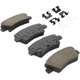 Purchase Top-Quality QUALITY-BUILT - 1001-1813C - Rear Disc Brake Pad Set pa3