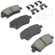 Purchase Top-Quality QUALITY-BUILT - 1003-1594C - Rear Disc Brake Pad Set pa2