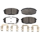 Purchase Top-Quality TEC - TEC-2168 - Disc Brake Pad Set pa1