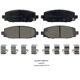 Purchase Top-Quality WAGNER - ZD2186 - Rear Disc Brake Pads pa1