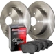 Purchase Top-Quality Ensembre de disques de frein arrière by CENTRIC PARTS - 907.40509 pa2