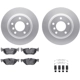 Purchase Top-Quality DYNAMIC FRICTION COMPANY - 4512-31202 - Rear Disc Brake Kit pa1