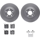 Purchase Top-Quality DYNAMIC FRICTION COMPANY - 4512-31256 - Rear Disc Brake Kit pa1