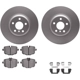 Purchase Top-Quality DYNAMIC FRICTION COMPANY - 4512-31264 - Rear Disc Brake Kit pa3