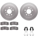 Purchase Top-Quality DYNAMIC FRICTION COMPANY - 4512-45044 - Rear Brake Kit pa2