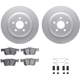 Purchase Top-Quality DYNAMIC FRICTION COMPANY - 4512-55011 - Rear Disc Brake Kit pa1