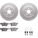 Purchase Top-Quality DYNAMIC FRICTION COMPANY - 4512-55011 - Rear Disc Brake Kit pa4