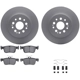 Purchase Top-Quality DYNAMIC FRICTION COMPANY - 4512-59204 - Rear Disc Brake Kit pa1