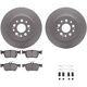 Purchase Top-Quality DYNAMIC FRICTION COMPANY - 4512-59204 - Rear Disc Brake Kit pa3