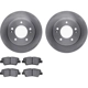 Purchase Top-Quality DYNAMIC FRICTION COMPANY - 6302-03082 - Rear Disc Brake Kit pa1