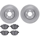 Purchase Top-Quality DYNAMIC FRICTION COMPANY - 6302-31112 - Disc Brake Kit pa1