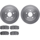 Purchase Top-Quality DYNAMIC FRICTION COMPANY - 6302-48064 - Brake Pads Kit pa1