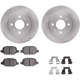 Purchase Top-Quality DYNAMIC FRICTION COMPANY - 6312-07005 - Rear Disc Brake Kit pa3