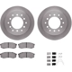 Purchase Top-Quality DYNAMIC FRICTION COMPANY - 6312-76099 - Rear Disc Brake Kit pa3