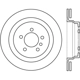 Purchase Top-Quality Rotor de frein à disque arrière by CENTRIC PARTS - 121.34036 pa3