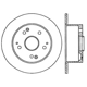 Purchase Top-Quality Rotor de frein à disque arrière by CENTRIC PARTS - 121.40045 pa1