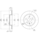 Purchase Top-Quality Rotor de frein à disque arrière by DYNAMIC FRICTION COMPANY - 600-45018 pa2