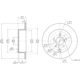 Purchase Top-Quality Rotor de frein à disque arrière by DYNAMIC FRICTION COMPANY - 604-13025 pa4