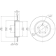 Purchase Top-Quality Rotor de frein à disque arrière by DYNAMIC FRICTION COMPANY - 604-54178 pa2