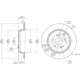 Purchase Top-Quality Rotor de frein à disque arrière by DYNAMIC FRICTION COMPANY - 604-59054 pa2