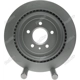 Purchase Top-Quality Rotor de frein à disque arrière by PROMAX - 20-650007 pa5