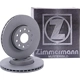 Purchase Top-Quality Rotor de frein à disque arrière (Pack of 2) by ZIMMERMANN - 150.3426.20 pa5