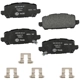 Purchase Top-Quality Rear Disc Pads by HELLA PAGID - 355035211 pa1