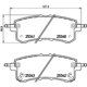 Purchase Top-Quality HELLA PAGID - 355036151 - Disc Brake Pad Set pa1