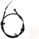 Purchase Top-Quality Rear Left Brake Cable by RAYBESTOS - BC97186 pa1