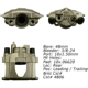 Purchase Top-Quality Rear Left Rebuilt Caliper With Hardware by CENTRIC PARTS - 141.61517 pa17