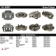 Purchase Top-Quality Rear Left Rebuilt Caliper With Hardware by CENTRIC PARTS pa6