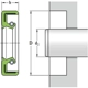 Purchase Top-Quality Joint principal arrière by SKF - 35409 pa5