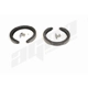 Purchase Top-Quality AGNA BRAKES - NB784 - Rear Parking Brake Shoes pa1