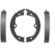 Purchase Top-Quality SILENCER - B857 - Parking Brake Shoe pa1