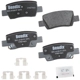 Purchase Top-Quality BENDIX - CFC2373 - Ceramic Rear Disc Brake Pads pa1