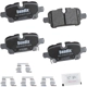 Purchase Top-Quality BENDIX - CFC2374 - Ceramic Rear Disc Brake Pads pa1