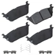 Purchase Top-Quality BENDIX - SBC2169 - Rear Disc Brake Pads pa1