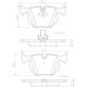 Purchase Top-Quality Plaquettes de frein arrière en céramique qualité supérieur by BREMBO - P06020N pa6