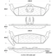 Purchase Top-Quality Plaquettes de frein arrière en céramique qualité supérieur by CENTRIC PARTS - 301.09630 pa6