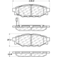 Purchase Top-Quality CENTRIC PARTS - 301.11140 - Plaquettes de frein arrière en céramique qualité supérieur pa3