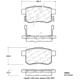 Purchase Top-Quality Plaquettes de frein arrière en céramique qualité supérieur by CENTRIC PARTS - 301.14510 pa9