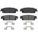 Purchase Top-Quality SILENCER - OR1707 - Disc Brake Pad pa1